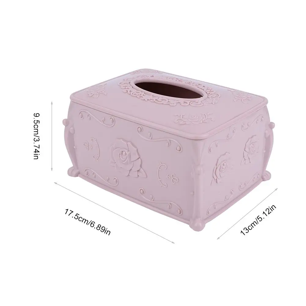 Европейский стиль PP коробки для бумажных салфеток ванная комната Гостиная декоративная ткань коробка
