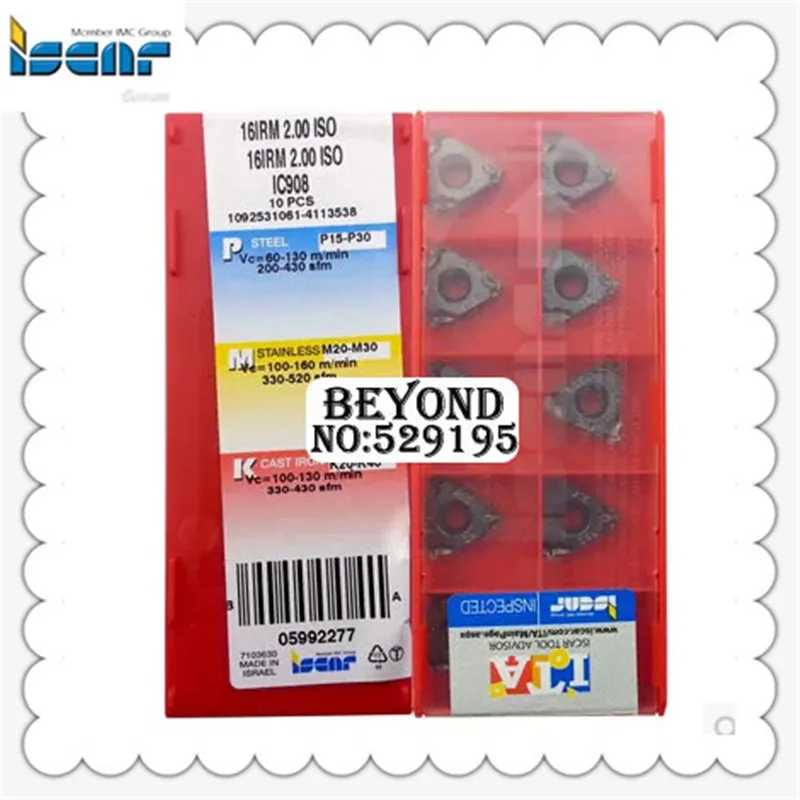 Buy 16 IRM 2.00 ISO IC908,original Iscar Indexable