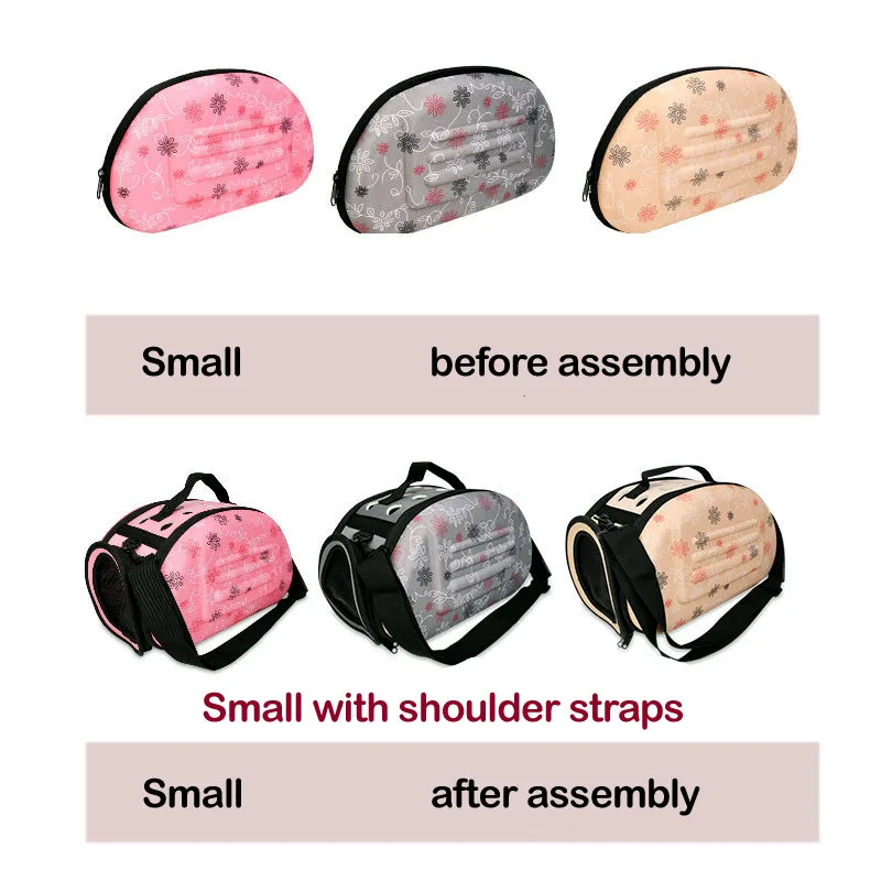 Переносная сумка для домашних животных на открытом воздухе, сумка на одно плечо, космическая Аэронавтика EVA кошачья переноска, складная дорожная сумка на плечо для маленькой собаки