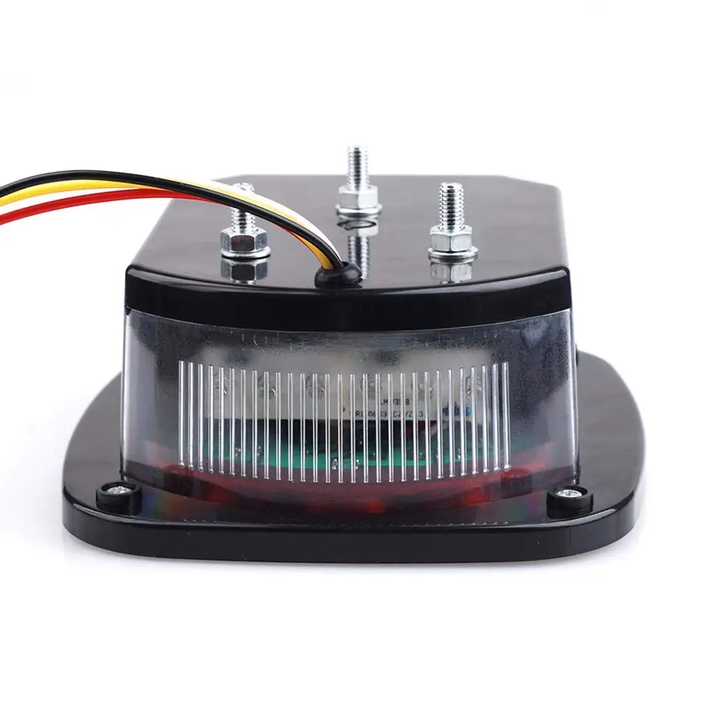 2 х Красный/Белый 39Led стоп-поворот шпильки назад/Обратный Свет лицензии для грузовика прицепа лодки для Rv Jeep Tj Cj Yj Jk