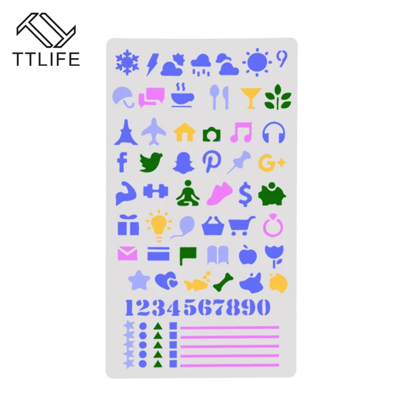 TTLIFE кофе капучино бариста искусство трафареты украшения резьба инструменты Кафе