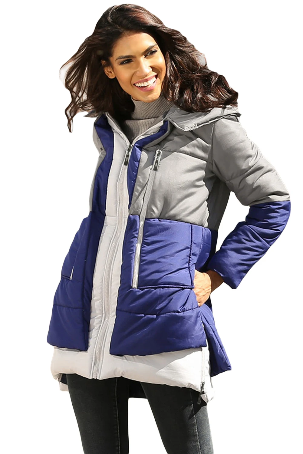 Gray-Navy-Colorblock-2-In-1-Look-Quilted-Jacket-LC85188-11-3
