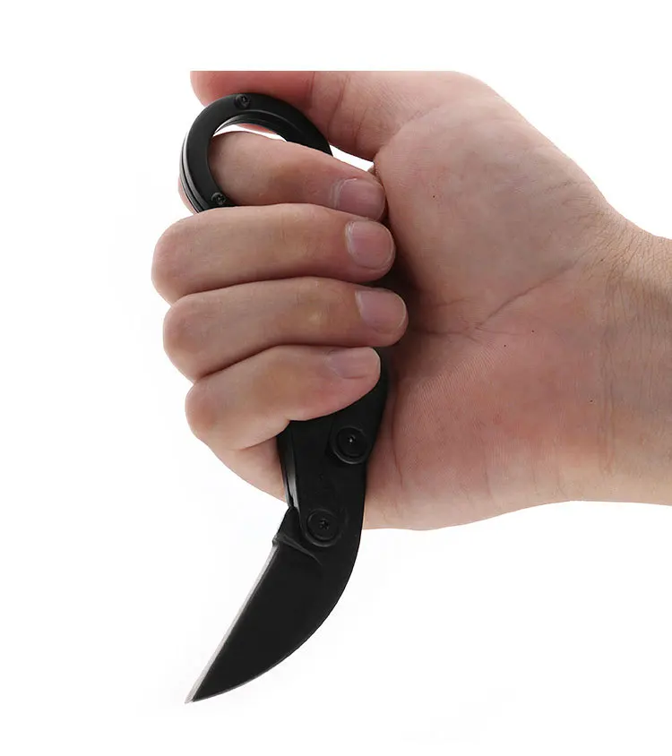 Складной нож Karambit нож 440C из нержавеющей стали Шарпинг нож для кемпинга выживания Тактические карманные коготь ножи ручные инструменты CS GO