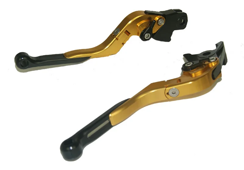 

Brake Clutch Levers Adjustable Folding Extendable Black+Gold For KTM RC8 RC8R 1290 Super Duke R 990 Super Duke 690 Duke