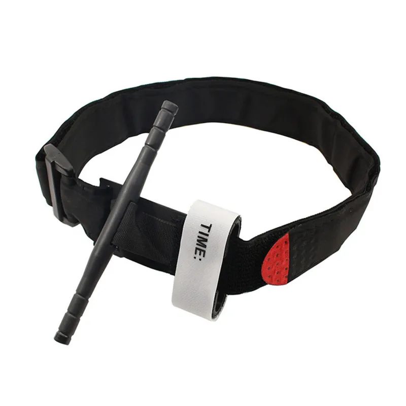 Открытый Пеший Туризм аварийного жгут-ремень комплект Портативный одной рукой Первая помощь Быстрый Медленный выпуска Пряжка медицина; Армия Тактический