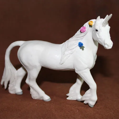 solid pvc figure Genuine simulation model toy unicornin Action & Toy