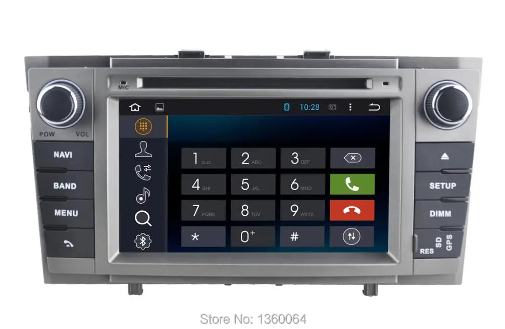 Cheap Nedehe 2G RAM Quad core Android 7.1 Car DVD For Toyota Avensis 2009 2010 2011 2012 2013 car radio head unit gps navigation wifi 5
