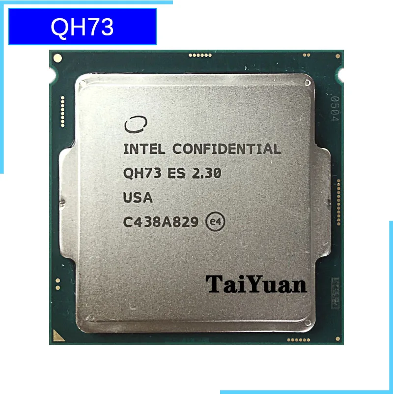 Процессор Intel core i7 es QH73 2 3 ГГц четырехъядерный восьмипоточный ЦПУ 6 Мб 6700K 6400T LGA