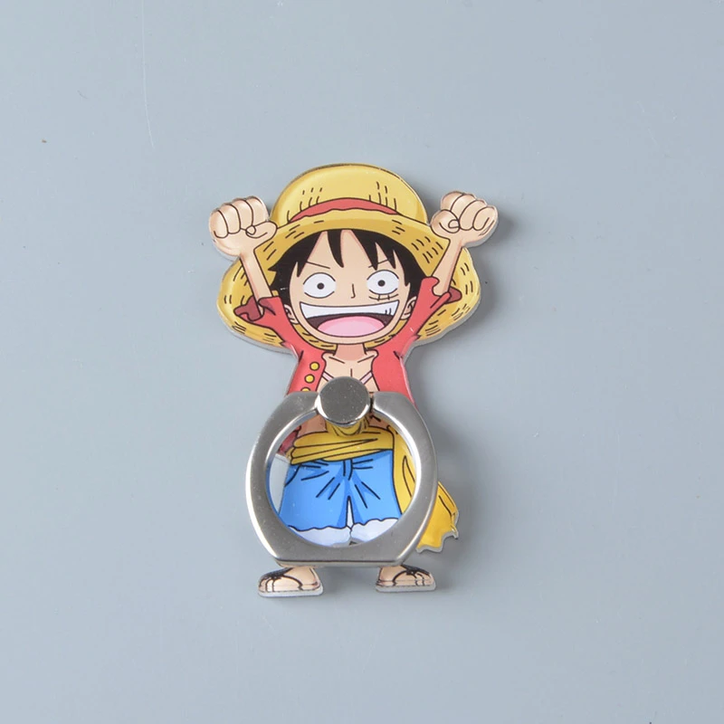 Koteta Anime One Piece Luffy Straw Hat Sanji 360 Degree Metal Finger Ring Mobile Phone Smartphone Stand Holder For Iphone Ipad Phone Phone Camera Standphone Stand Aliexpress