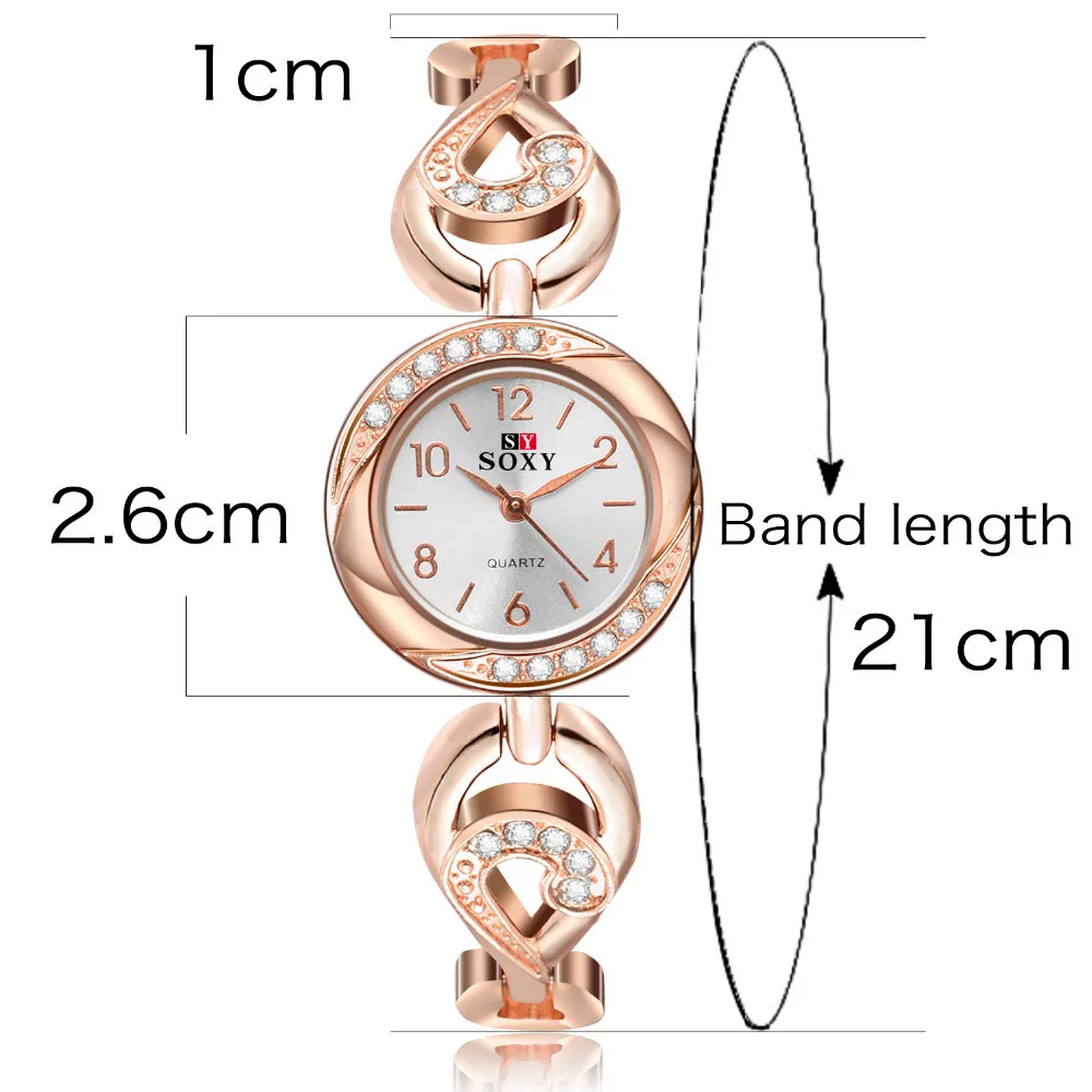 Высококачественные модные подарочные часы бренд SOXY наручные часы для женщин женские часы-браслет Роскошные Montre Femme Relogio