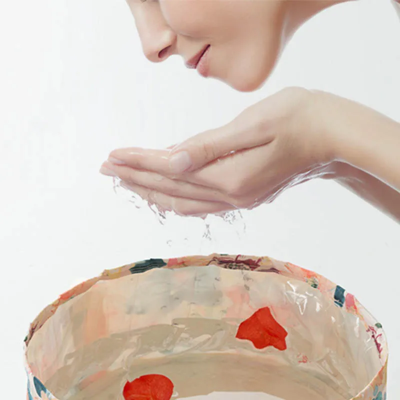 Цветочная серия, уличное складное ведро для мытья ног, ведро для воды, мешок 007