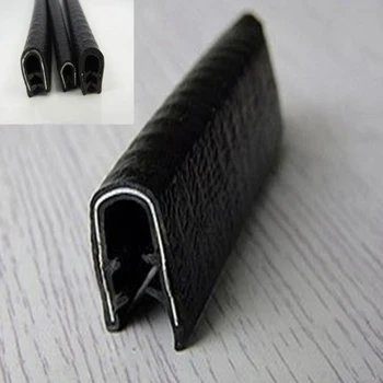

Rubber Sealing Strip Accessories Seal Weather Weatherstrip Waterproof Black U-Shape Stripping Car Door