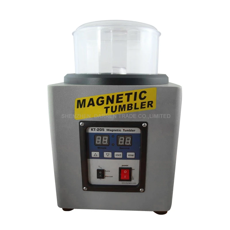 

KT-205 1100g 110V/220V Ferromagnetic Powerful Magnetic Tumbler Powerful Electric Magnetic Polishing Machine