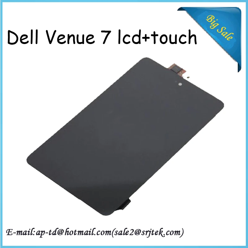 

Original 7'' For Dell Venue 7 Full LCD Display Panel Touch Screen Digitizer Assembly Replacement Parts Tablet Pc