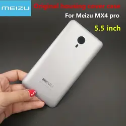 Оригинал Meizu MX4 pro задняя крышка Корпус Батарея Замена Пластик двери чехол для Meizu MX 4 Pro Coque крышка с логотипом