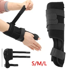 Фиксатор для большого пальца, фиксатор для поддержки запястья, спортивный ремень, стабилизатор артрита, коррекция травм, палец, боль, шина, защита сухожилия