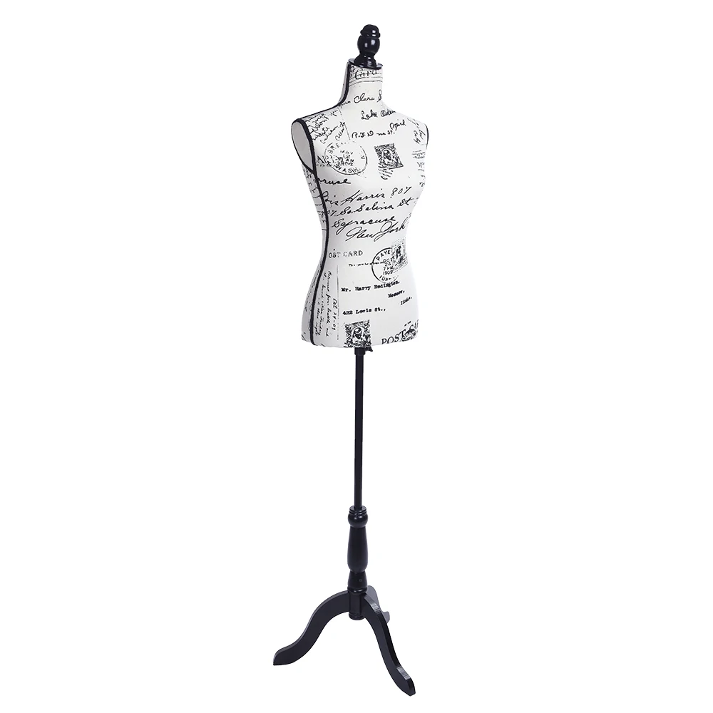 LetterPatternDressFormMannequinBodyWomanBustMannequinModelFor