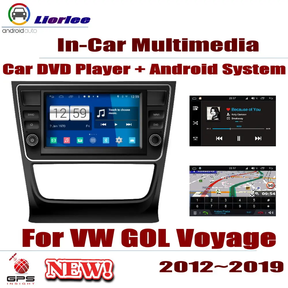 

For Volkswagen VW GOL / Saveiro / Voyage 2012~2019 Car Android Player DVD GPS Navigation System Screen Radio Stereo Multimedia