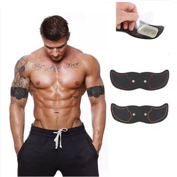 

Fitness Vibration Stimulator Muscle Sticker Arm Leg Massager Pad Gym Equipment Arm Slimming Shaping Exercise Sport Training Gear