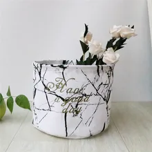 Складные 11 цветов корзины для хранения мультфильм печатных настольная корзина для хранения холста для ваших ремесел и ювелирных изделий AU10