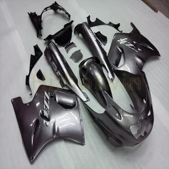 

Custom silvergray ABS motorcycle cowl for ZZ-R1100 1990-2001 ZX-11 90 91 92 93 94 95 96 97 98 99 00 01 Fairing
