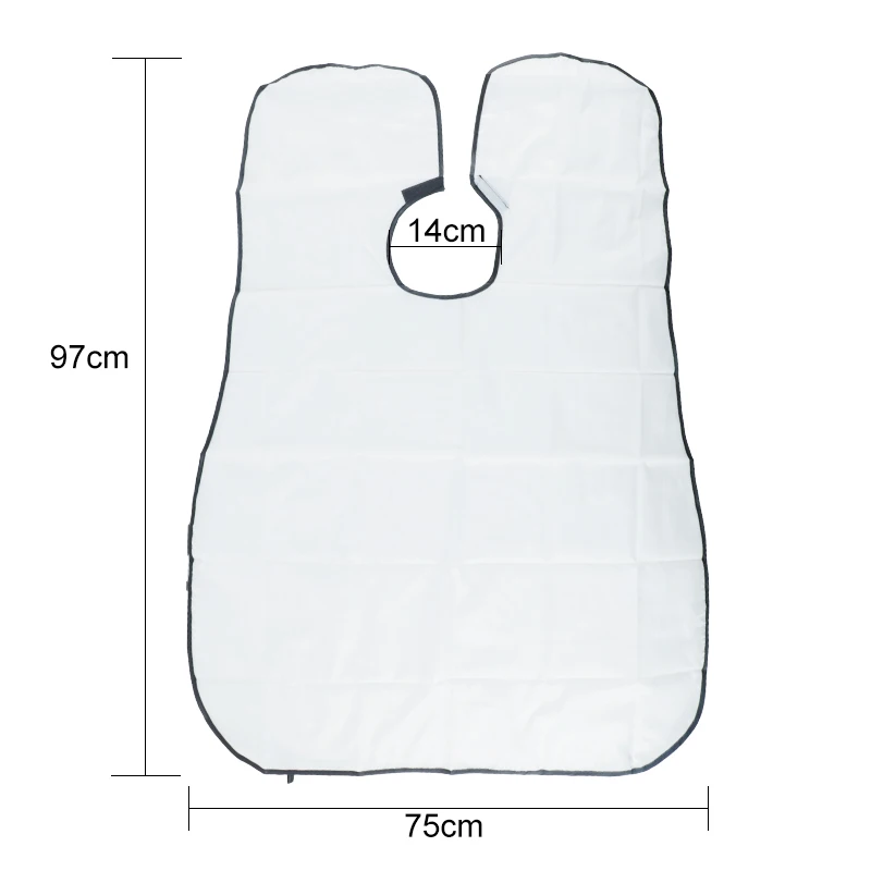 1Pcs Male Beard Apron Men Haircut Apron Waterproof Floral Cloth Household Cleaning Protecter Bathroom Accessories