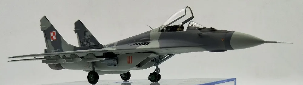 Редкое Специальное предложение 1: 72 польские ВВС российские MiG-29A фулкрум истребитель статического готового сплава Коллекционная модель