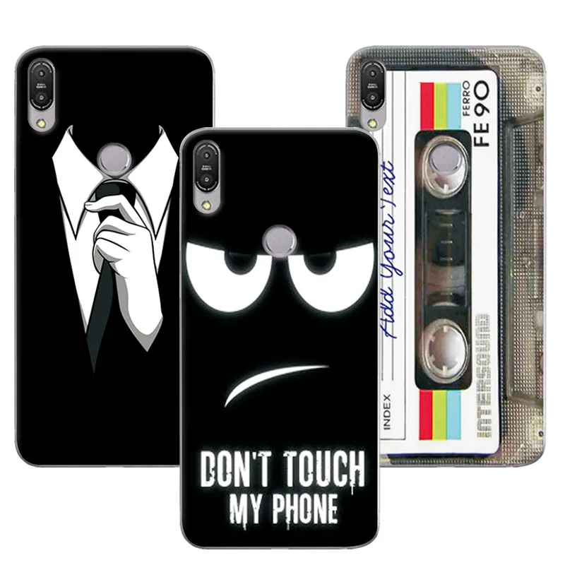 

New Arrived Dark Men Style Painted Case For Asus ZB 602KL Back Cover For Asus Zenfone Max Pro M1 ZB602KL X00TD Fundas Shell