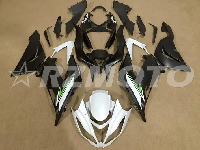 Набор для противоблокировочной тормозной системы пригодный для Kawasaki ZX6R 2013 мотоциклов Обтекатели ZX-6R Ninja 636 599 кузова черный белый