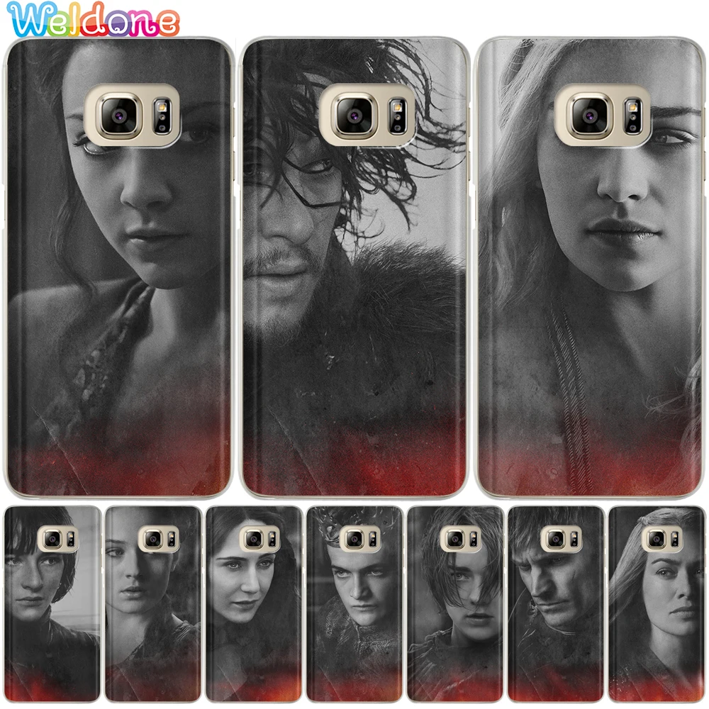 

Game Thrones Daenerys Dragon Jon Snow tyrion lannister Phone Case For Samsung S10 Lite S9 S8 Plus S7 S6 Edge case cover Etui