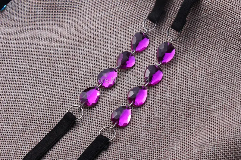 1 см женский элегантный акриловый бриллиантовый ремень на лямках|bra shoulder|bra shoulder