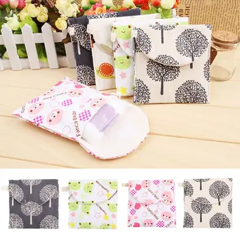 

Women Girls Portable Sanitary Bag Holder Napkin Towel Pads Case Organizer