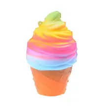 Kawaii jumbo Кот Радуга мороженое свинья панда зубная паста попкорн мешок молока шоколад мальчик девочка Банан Игрушка медленно поднимающаяся игрушка