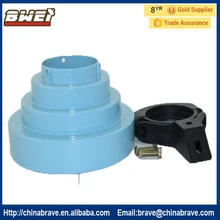 C Band Conical Scalar Ring Feedhorn with LNB Holder for Offset Dish