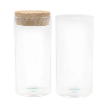 

1pcs 200ml Glass Bottle Storage Bottle Corks Empty Oil Clear Vial Wishing 57120