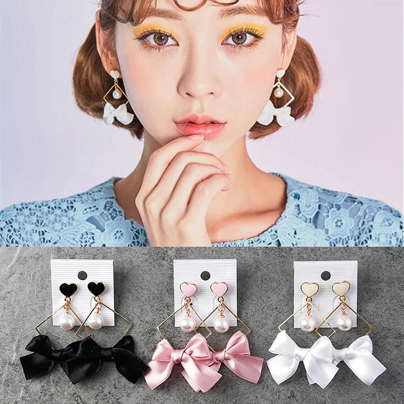 Korean Version of the Sweet Temperament Fairy Cloth Fabric Love Pearl