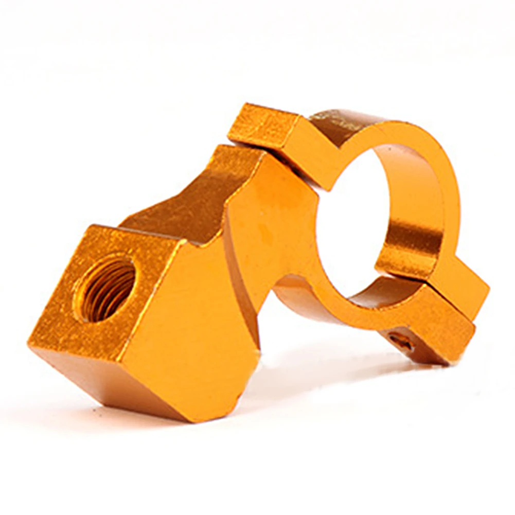 

Universal Bike Motorcycle Rear View Mirror Bracket Mount Adapter Holder Clamp Screw 6 Colors for 21-23mm Bicycle #20
