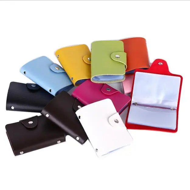 

2019 Fashion PU Leather Bank Card Holder Credit Card Wallet Business Card Cover Case Storage Pacakge Bag Birthday Gift