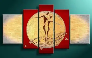 

handmade oil painting on canvas modern 100% Best Art White Figurative Oil Painting original FI-021