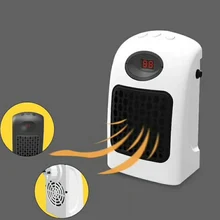 Мини-обогреватель 900 Вт настенный керамический обогреватель с термостатом, регулируемой скоростью и таймером для офиса, спальни, отеля