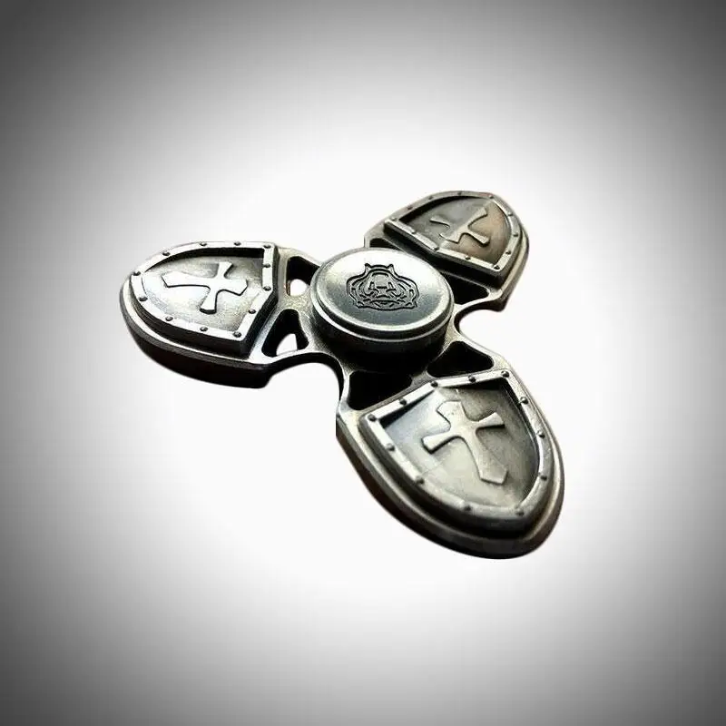 

Fidget Spinner Focus Ultimate Crusader Trefoil Stress Finger Hand Spinner Toys Gifts For Kids Fidget Toy