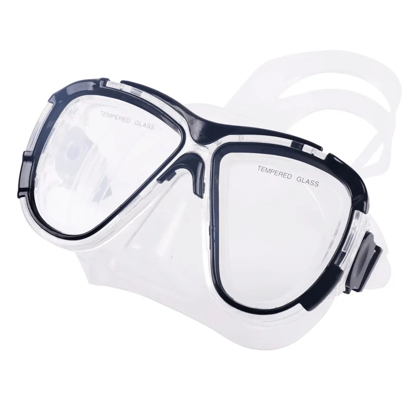 Диоптрийная маска для подводного плавания близорукость маски для дайвинга с линзами по рецепту(Nearsight 0-9,0), корректирующая маска для подводного плавания для спортивной камеры
