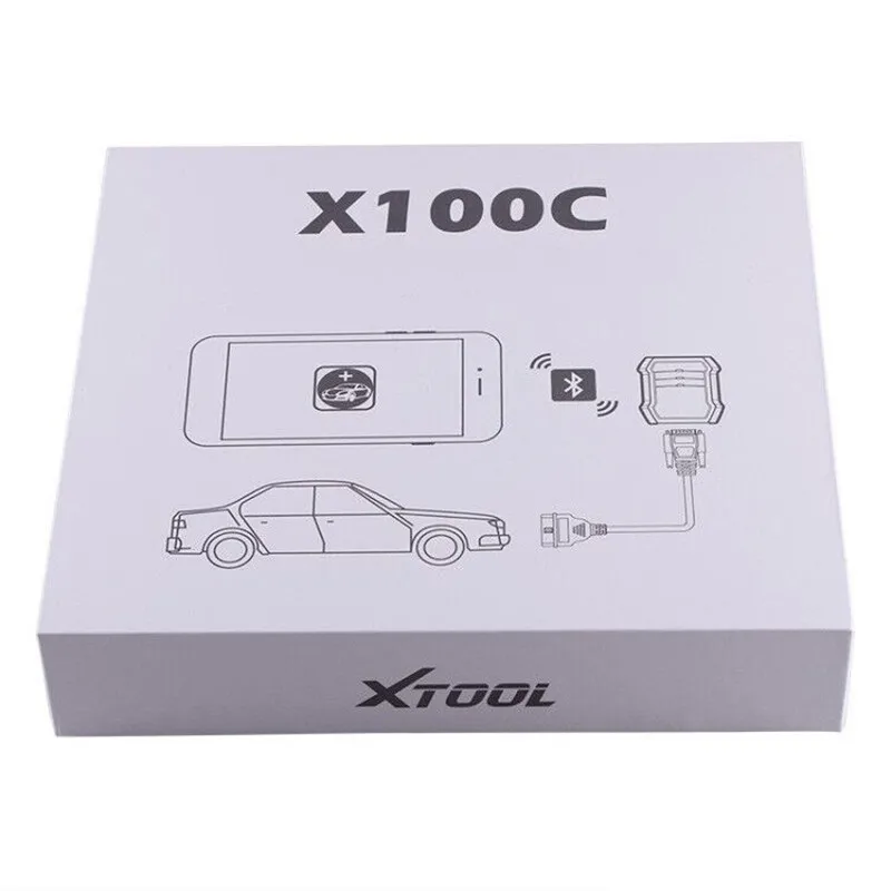 XTOOL X100C автоматический ключ программист Функция больше F102 F108 X100 C для iOS и Android