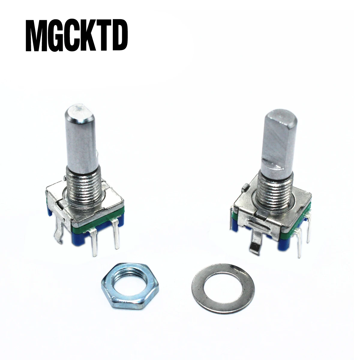 

Rotary encoder,code switch/EC11/ audio digital potentiometer,with switch,5Pin, handle length 20mm
