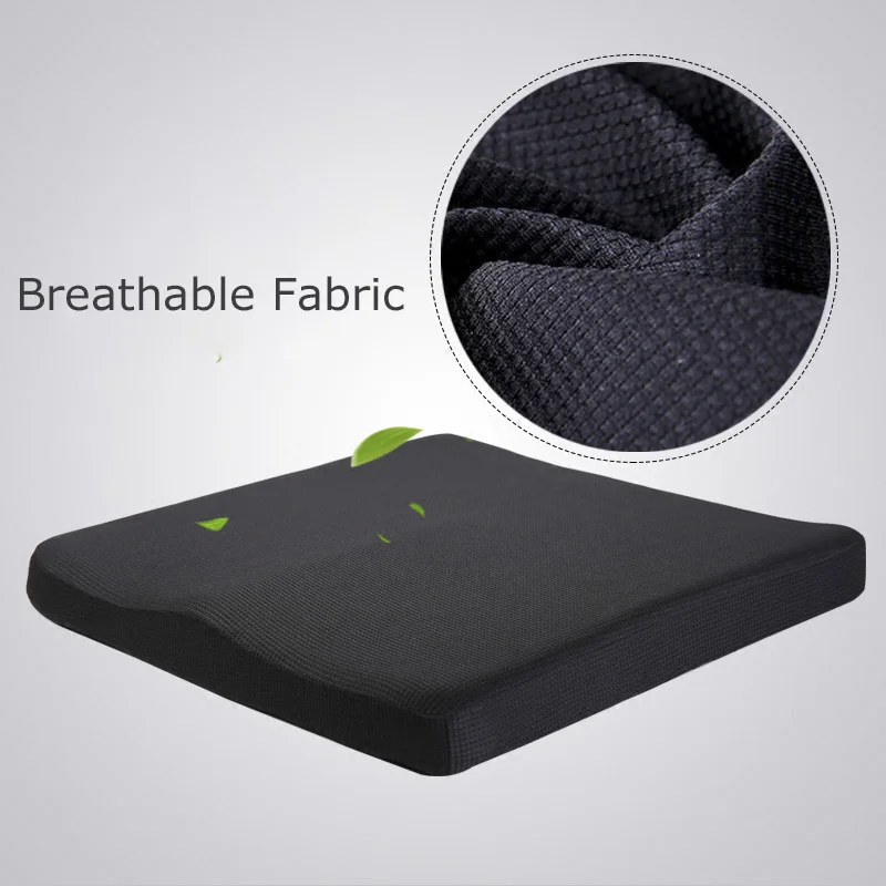 L033-Memory Foam Seat Cushion for Chair Pad Massage Cushion Home Decor Pillow Orthopedic Design Relieve Back Sciatica (3)