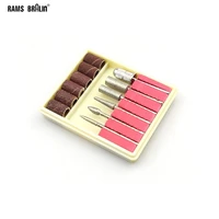 Алмазные точечные напильники для придания формы и подачи гвоздей Металлические Пластиковые прессформы полировки вращающиеся инструменты Dremel - изображение