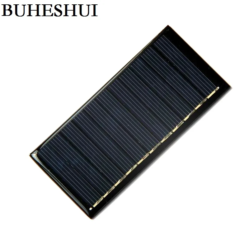 

BUHESHUI 0.55W 5.5V 100MA Mini Solar Cell Solar Module Polycrystalline Solar Panel Diy Charger 95*44MM 5pcs/lot Free Shipping