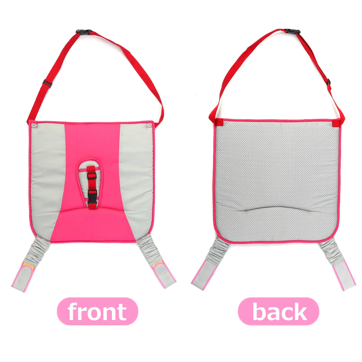 Автомобильный ремень безопасности для беременных женщин и девочек с мягким подушкой для сиденья, защита от скольжения - Название цвета: Розовый