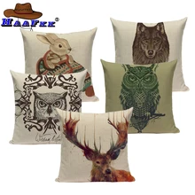 Top Sale Support Animal Series Textiles Lion Owl Rabbit Wolf Sofa Throw Pillow Cover Square Sofa Printing Pillow Cover Top Sale Support Animal Series Textiles Lion Owl Rabbit Wolf Sofa Throw Pillow Cover Square Sofa Printing Pillow Cover