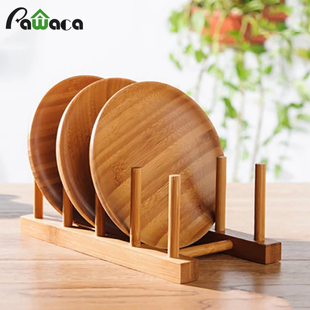 Special Price 6/4/3 Layer Bamboo Dish Rack Drainboard Drying Drainer Storage Holder Stand Kitchen Cabinet Organizer for Dish/ Plate/ Bowl/ Cup